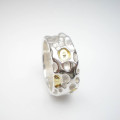 Coral Silver and Gold Ring Coral Silver and Gold Ring