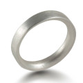 3mm Brushed Matte Flat Court Wedding Ring 3 mm brushed matte flat court wedding ring