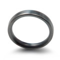 3mm Brushed Matte Flat Court Wedding Ring 3 mm brushed matte flat court wedding ring