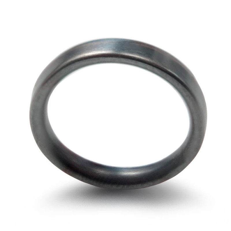 3mm Brushed Matte Flat Court Wedding Ring 3 mm brushed matte flat court wedding ring