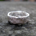 Rocky Outcrop Ring Rocky Outcrop Ring with a rock-like textured outer surface