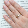 Personalised 18ct Yellow Gold Wedding Band Personalised wedding band in 18ct yellow gold