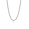 Alphallumer Initial Necklace Detail Alphallumer initial necklace detail
