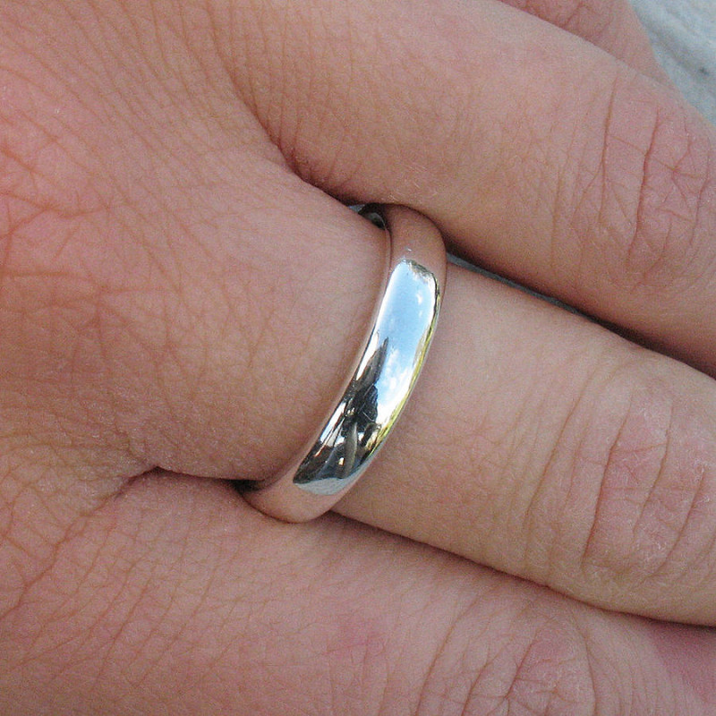 Handmade Comfort Fit Ring Handmade comfort fit ring product image