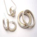 Silver and Gold Ring Group Silver and gold ring group product image