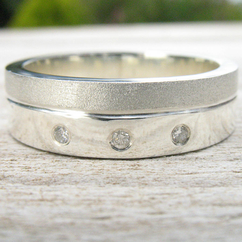 Men's Diamond Ring View Men's diamond ring view