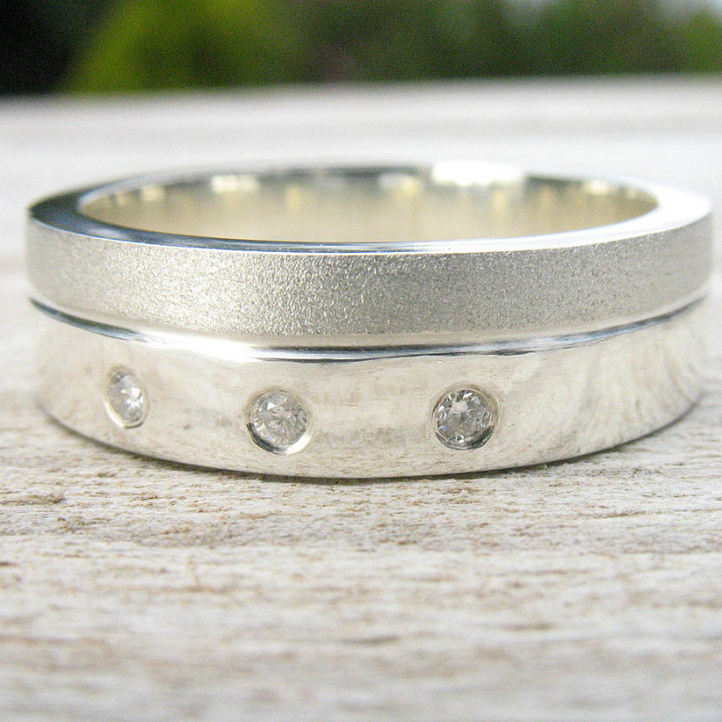 Men's Diamond Ring View Men's diamond ring view
