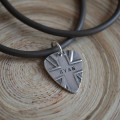 Personalised Union Jack plectrum