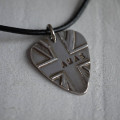 Personalised Union Jack plectrum
