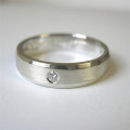 Diamond Set Band Diamond set band with a single white diamond