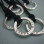 Unisex Silver Halo Necklace