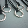 Unisex Silver Halo Necklace Unisex Silver Halo Necklace collection image