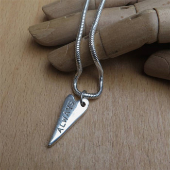 Always Silver Arrowhead Heart Pendant Always Silver Arrowhead Heart Pendant