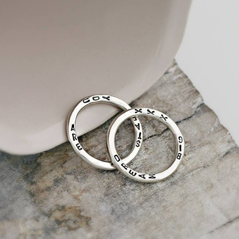 Personalised Word Ring Personalised Word Ring product view