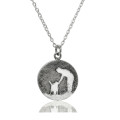Personalised Walk With Me Dog Necklace Personalised Walk With Me Dog Necklace
