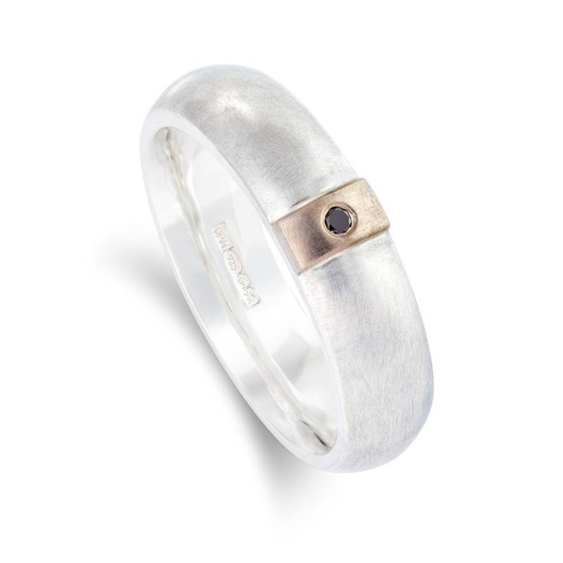 Black Diamond Linear Ring Black Diamond Linear Ring product image