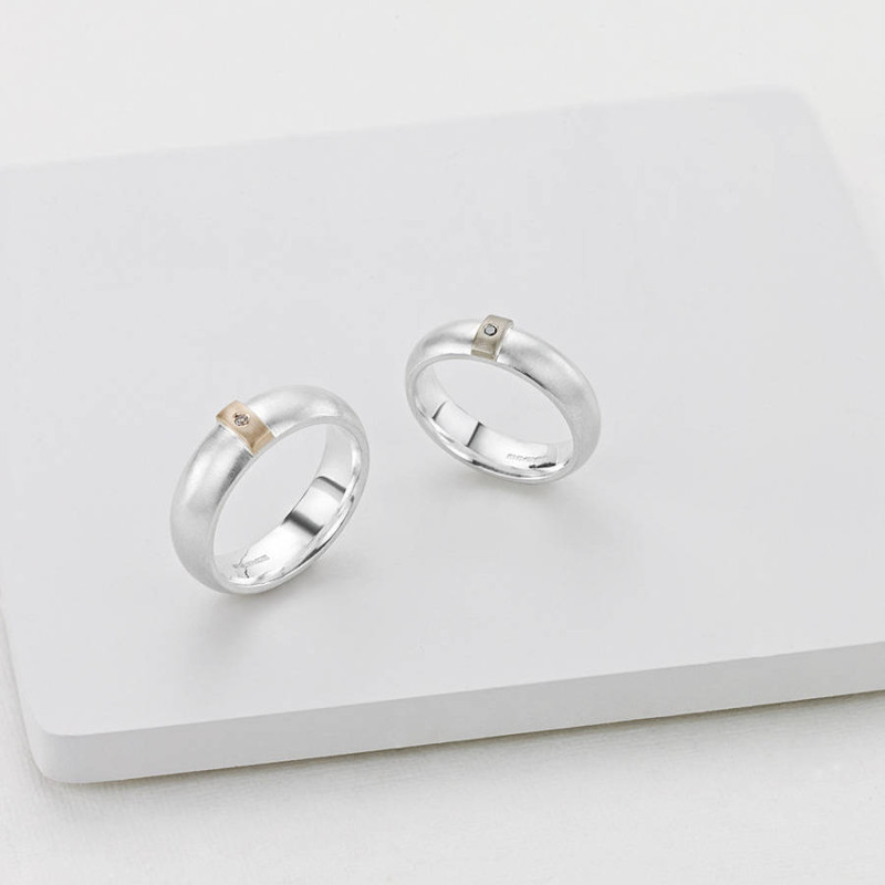Black Diamond Linear Ring Black Diamond Linear Ring product image