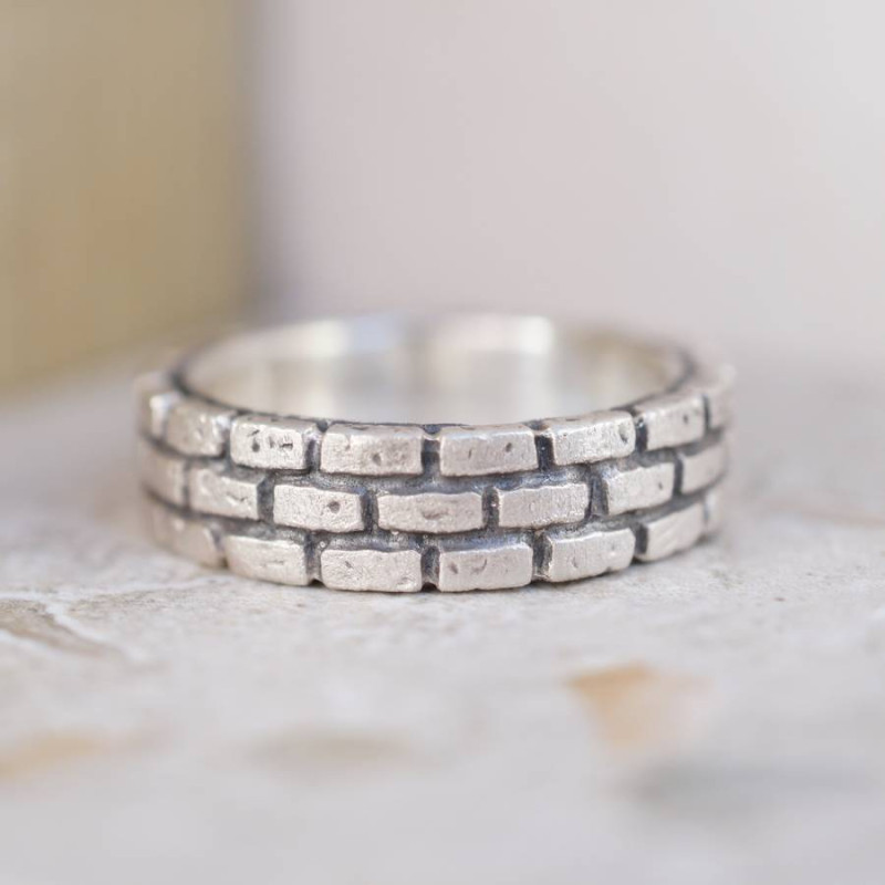 Brick Silver Ring Brick Silver Ring product image