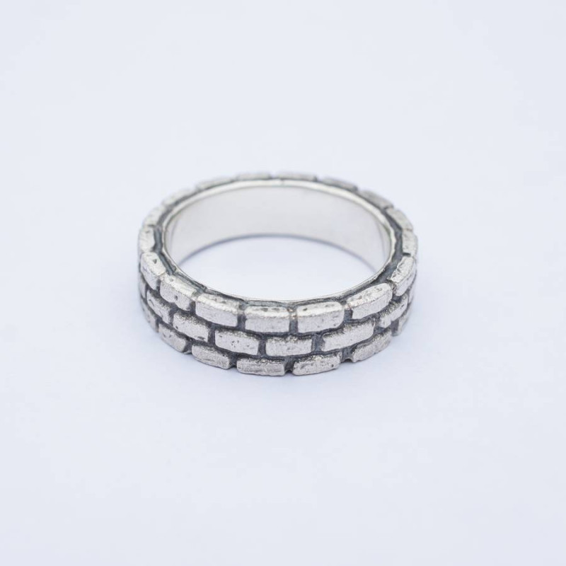 Brick Silver Ring Brick Silver Ring product image