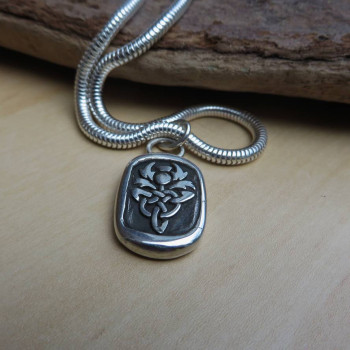 Celtic Thistle Pendant