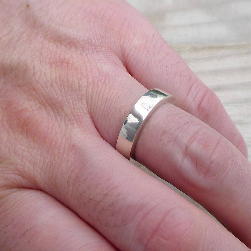 Chunky Men's Ring Gallery Image Handmade chunky men's ring gallery image
