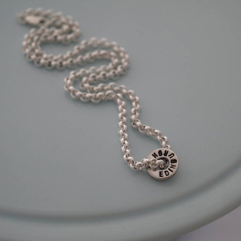 Chunky Washer Necklace Chunky washer necklace product image