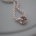Chunky Washer Necklace Chunky washer necklace product view