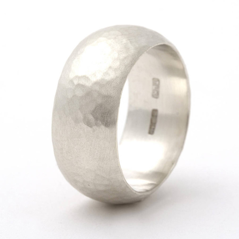 Chunky Rounded Hammered Ring Chunky rounded hammered ring