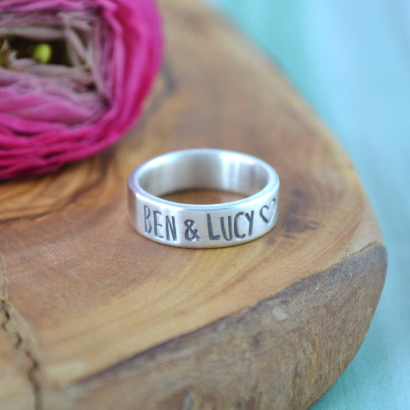 Couples Personalised Band Couples personalised band product view