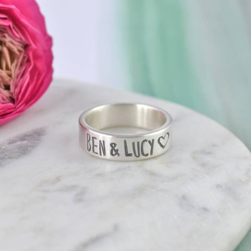 Couples Personalised Band Couples personalised band product view