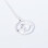 Personalised Constellation Typeface Initial Necklace