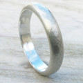 Handmade hammered ring gallery view
