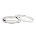D-shape wedding band product image