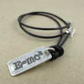 E=Mc² Silver Pendant Necklace detail image