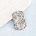 Men's personalised dog tag necklace pendant detail