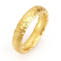 Gents fish scale pattern wedding ring product image