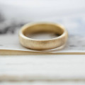 Gents Soft Pebble Wedding Ring Gents Soft Pebble Wedding Ring product image