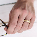 Gents Soft Pebble Wedding Ring Gents Soft Pebble Wedding Ring product image
