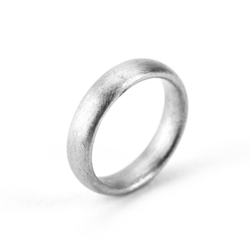 Gents Soft Pebble Wedding Ring Gents Soft Pebble Wedding Ring product image