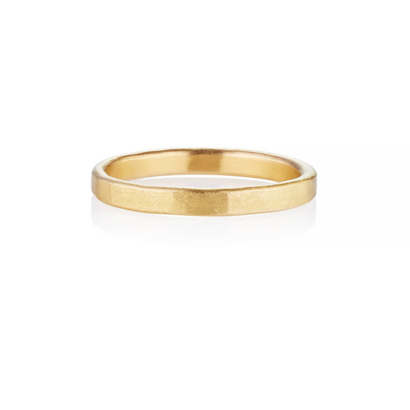 Arturo Hammered Wedding Ring for Men in Fairtrade Gold Arturo hammered wedding ring for men in Fairtrade gold
