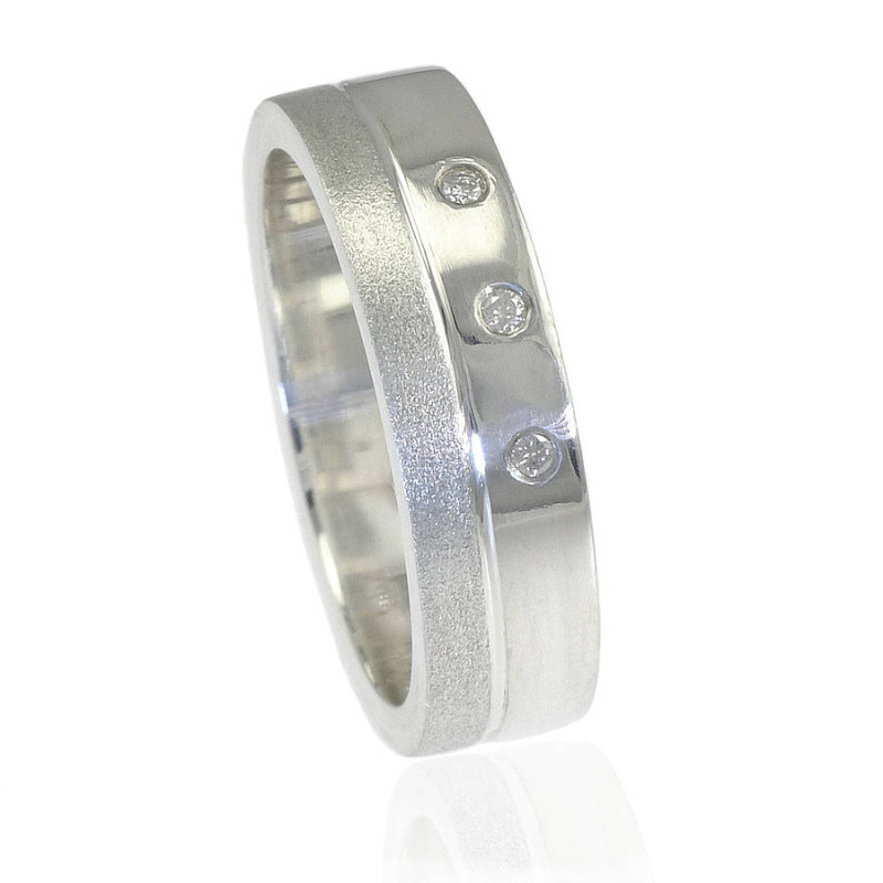 Men's Chunky Diamond Ring View Men's chunky diamond ring view