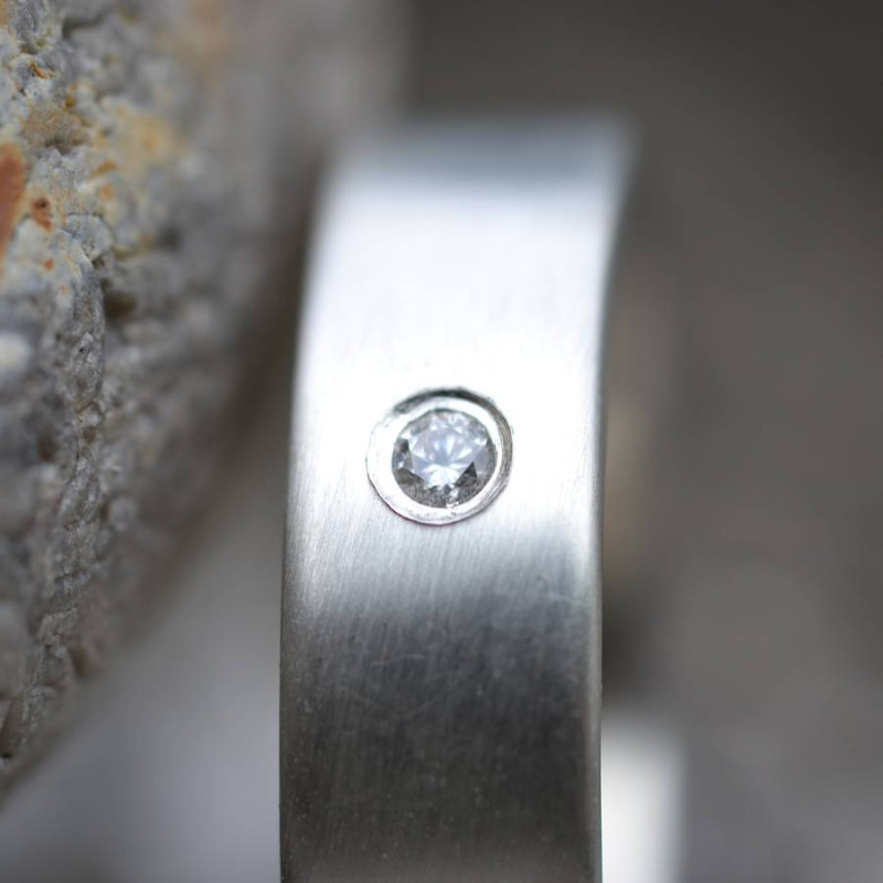 Handmade Men's Engagement Ring Handmade men's engagement ring product image