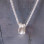 Infinity Three Ovals Stacks Necklace