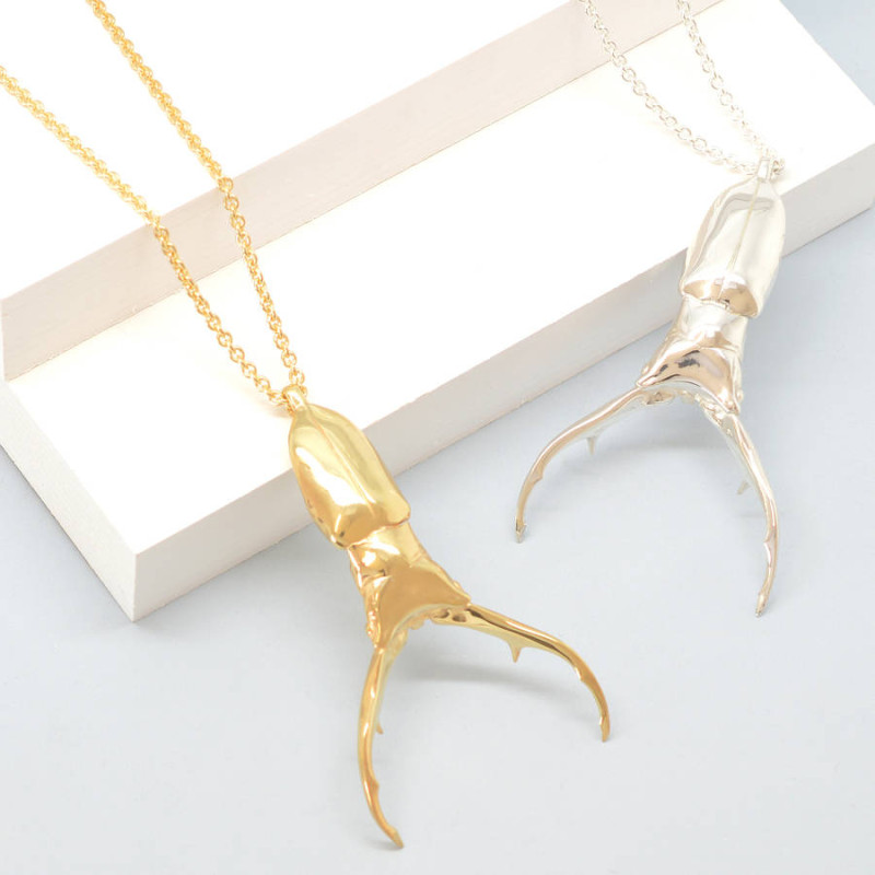 Stag beetle pendant