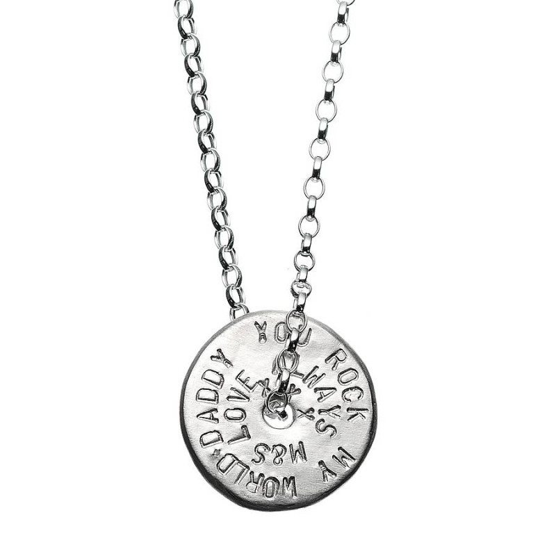 Men's Personalised Love Bead Necklace Chain Men's personalised love bead necklace with chain