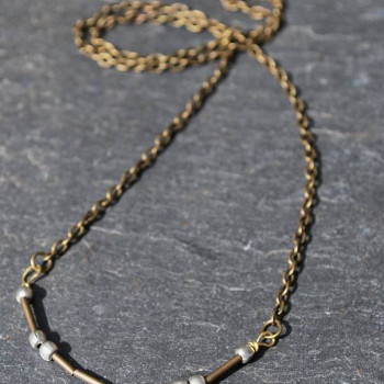 Love Morse Code Necklace