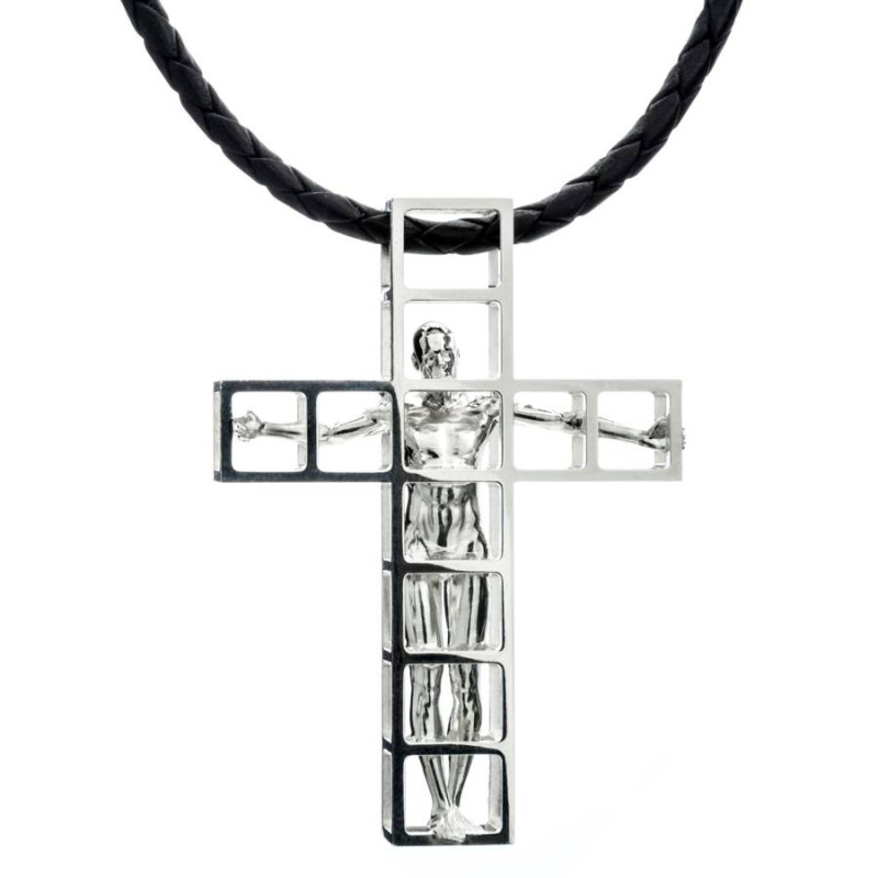 Man in a Cage Micromachined Pendant Man in a Cage micromachined pendant product image