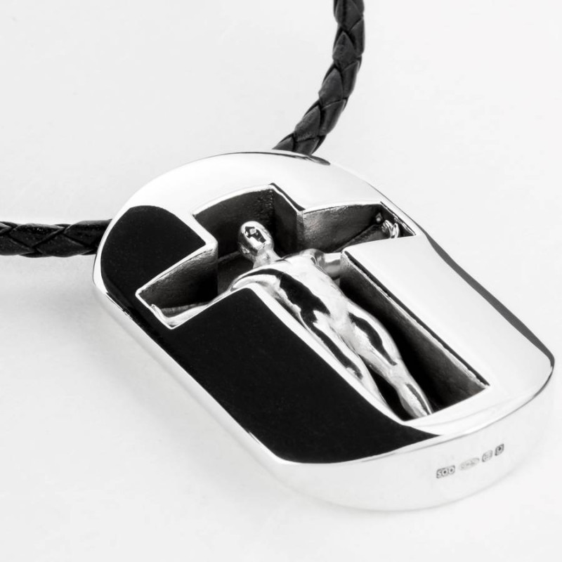 Man Tag Pendant gallery image