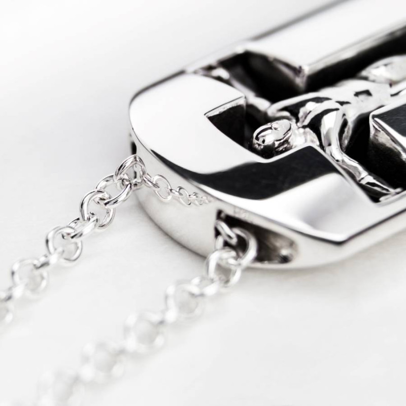 Man Tag Pendant gallery image
