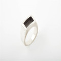 Men's black gentleman ring product image